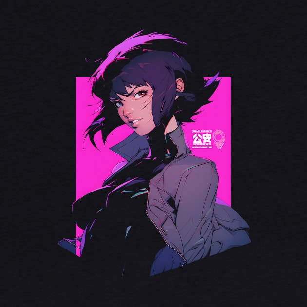 GITS - Vaporwave Aesthetic by NeonOverdrive